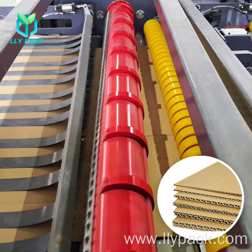 Cardboard Line Helix Cut Off Machine for Corrugated